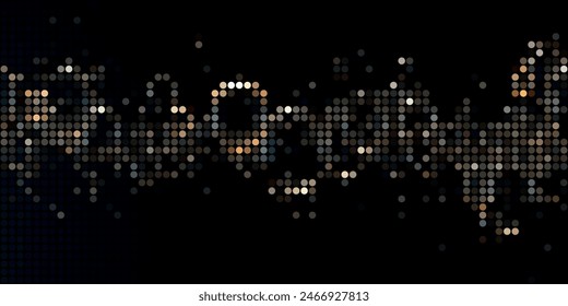 A Multitude of Colorful Transparent Dots Backdrop