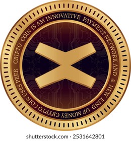 multiversX-egld virtual currency. vector illustrations. 3d illustration.