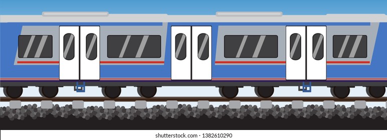 Mumbai AC local train coach