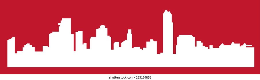 Mumbai, India (City silhouette)