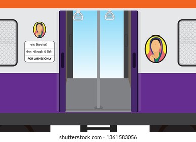 Mumbai Local Train Ladies Coach