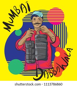 Mumbai People Illustration Vector