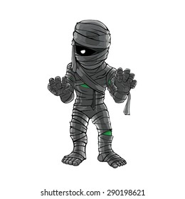 Mummy cartoon vector
