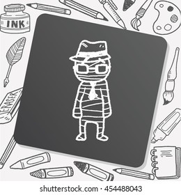 Mummy doodle