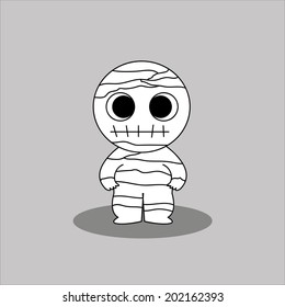 Mummy Halloween Monster