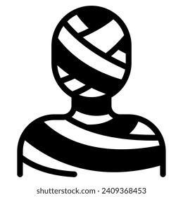 Mummy Icon Illustration for web, app, infographic, etc