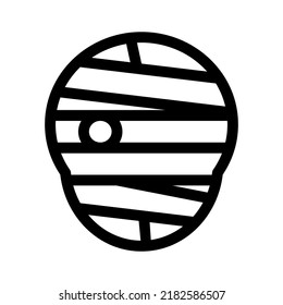 mummy icon or logo isolated sign symbol vector illustration - high quality black style vector icons
