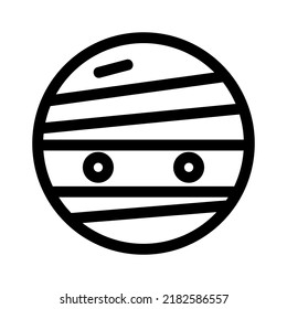 mummy icon or logo isolated sign symbol vector illustration - high quality black style vector icons
