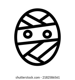 mummy icon or logo isolated sign symbol vector illustration - high quality black style vector icons
