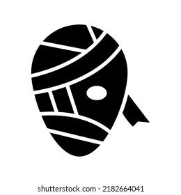 mummy icon or logo isolated sign symbol vector illustration - high quality black style vector icons

