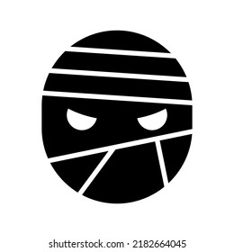 mummy icon or logo isolated sign symbol vector illustration - high quality black style vector icons
