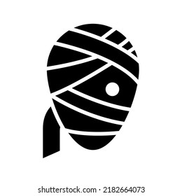 mummy icon or logo isolated sign symbol vector illustration - high quality black style vector icons
