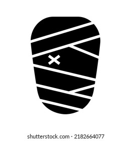 mummy icon or logo isolated sign symbol vector illustration - high quality black style vector icons
