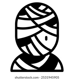 Mummy icon for web, app, infographic, etc