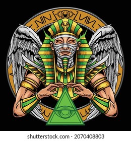 Mummy illustration with premium quality stock vector