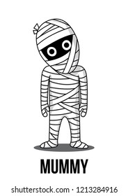 mummy illustration vector