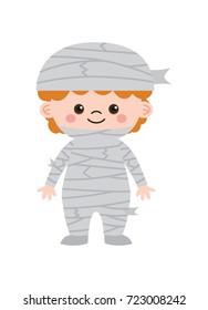 Mummy Kids Character in Costume