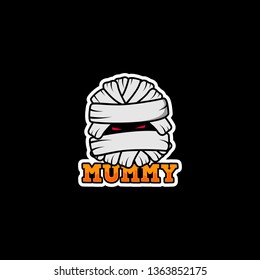 The Mummy Logo Halloween Design
