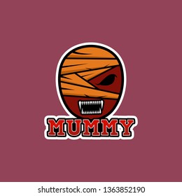 The Mummy Logo Halloween Design