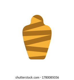 Mummy, museum icon. Simple color vector elements of historical things icons for ui and ux, website or mobile application