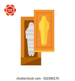 Mummy in Sarcophagus Icon
