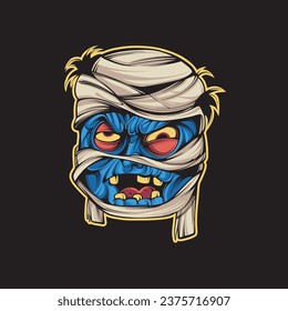the mummy vector art design