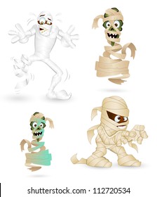 Mummy Vector Characters