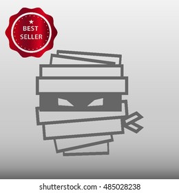 Mummy Vector Icon Illustration