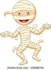 Mummy walking
