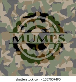 Mumps on camouflaged texture