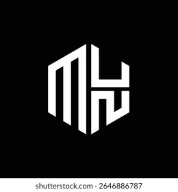 MUN logo MUN icon MUN monogram MUN letter minimalist Circle flat Unique modern abstract logo design.
