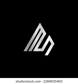 MUN Monogram Logo Design Vector