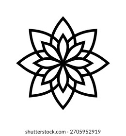 mundala black vector clean concept white backround