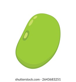 Mung Bean vector. Mung Bean on white background.
