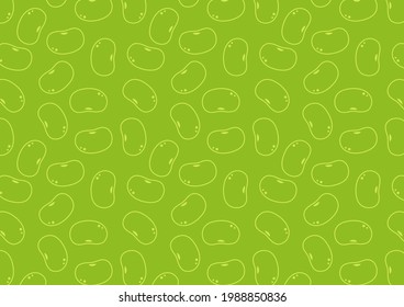 Mung Bean Vector. Mung Bean Pattern Wallpaper.