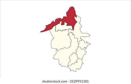 Mapa de Munger Munger, Munger District, Estado de Bihar, República da Índia, Governo de Bihar, Território indiano, Índia Oriental, política, aldeia, turismo