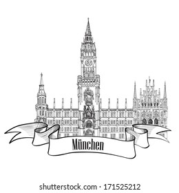 2,958 Munich drawing Images, Stock Photos & Vectors | Shutterstock