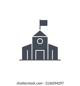 municipal  icons  symbol vector elements for infographic web