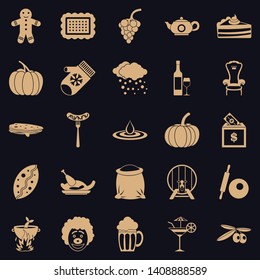 Munificence icons set. Simple set of 25 munificence vector icons for web for any design