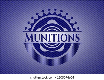 Munitions with jean texture