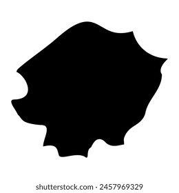 Mapa del distrito de Munxar, división administrativa de Malta. Ilustración vectorial.