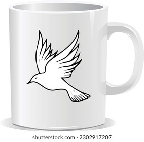 mup design art vector eps coffe cap