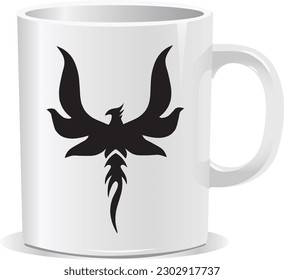 Mup Design Art, Vektorgrafik für Kaffeekappe