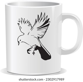 mup design art vector eps coffe cap