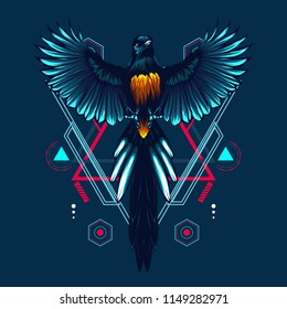 Murai Bird sacred geometry 