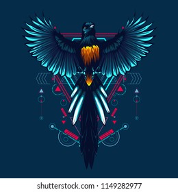 Murai Bird sacred geometry 