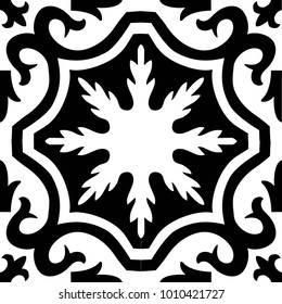 mural black white
