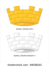 Mural Crown 4 Merlons