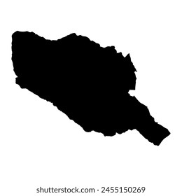 Muranga County map, administrative division of Kenya. Vector illustration.