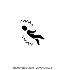 murder concept line icon. Simple element illustration. murder concept outline symbol design.